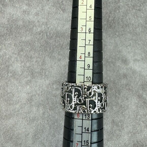 Christian Dior Oblique Trotter 2 Cocktail Ring 6 - Picture 6 of 6